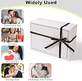 XWCHASA White Gift Boxes with Lids Large Foldable Gift Box Set view 7