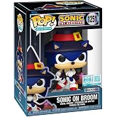 Funko POP! Supreme Limited Edition: Sonic The Hedgehog - Sonic on Broom | Official Merch - Collectable Vinyl Figurine for Shelf Display - Birthday Gift Idea for Fans and Collectors
