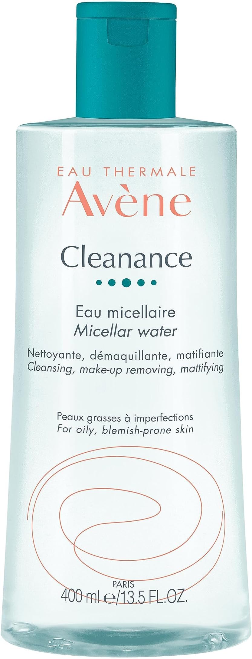 Avène Cleanance Cleansing Water 400ml Gentle Impurity & Makeup Remover Oily Skin