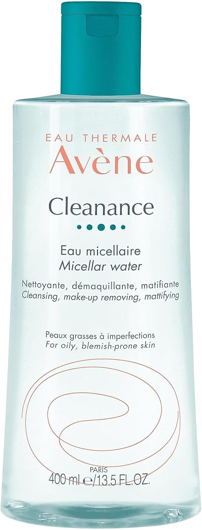 Avène Cleanance Cleansing Water 400ml Gentle Impurity & Makeup Remover Oily Skin