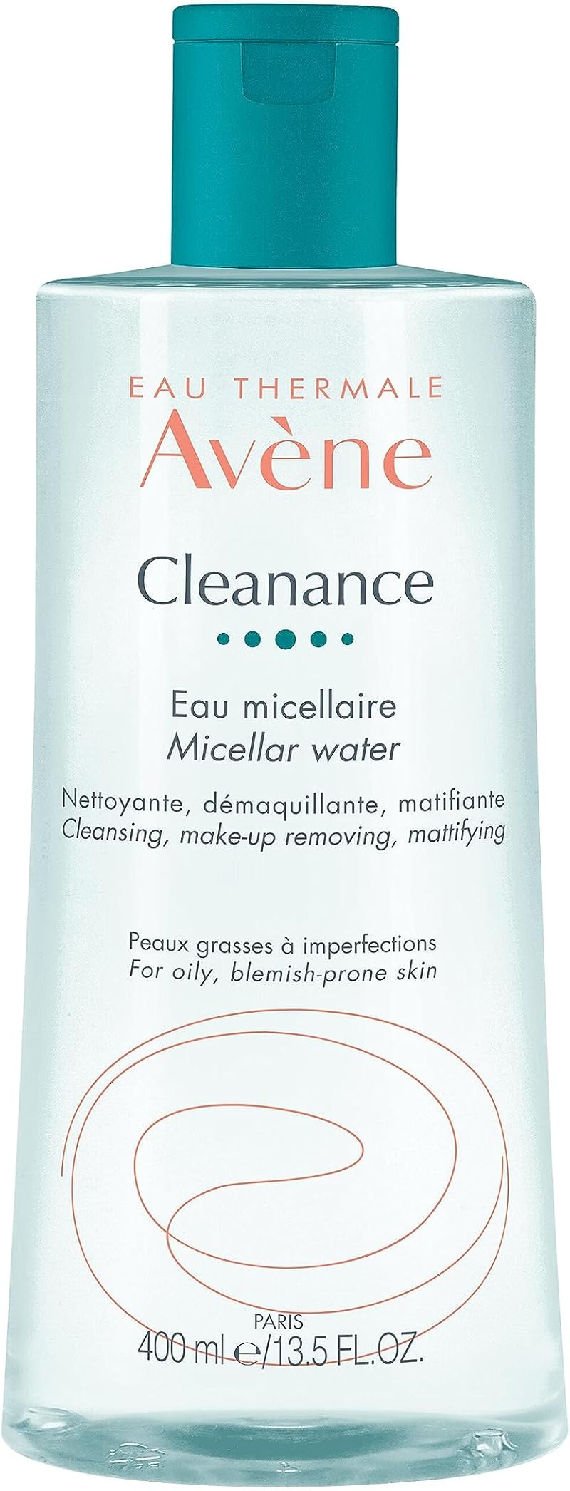 Avène Cleanance Cleansing Water 400ml Gentle Impurity & Makeup Remover Oily Skin
