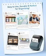 NIIMBOT B1 Label Maker 2 Inch Bluetooth Thermal Printer for iOS Android view 5
