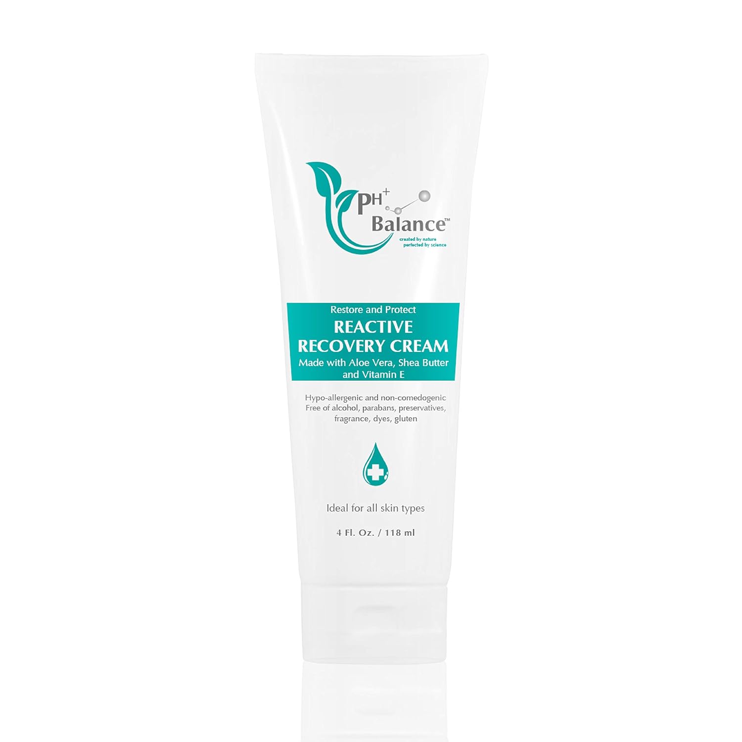 Recovery Cream - PH BALANCE SKINCARE Eczema Cream - Itchy Skin Relief Lotion Treatment For Burns Dermatitis Psoriasis - All Natural No Fragrance Cruelty Oil & Paraben Free 4oz