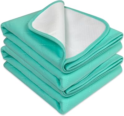 Bedecor Kylie Washable Bed Pads 70x90cm Pack of 2 - Waterproof Mattress