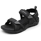 DREAM PAIRS Men's Sandals Hiking Water Beach Sport Outdoor Athletic Arch Support Summer Sandals