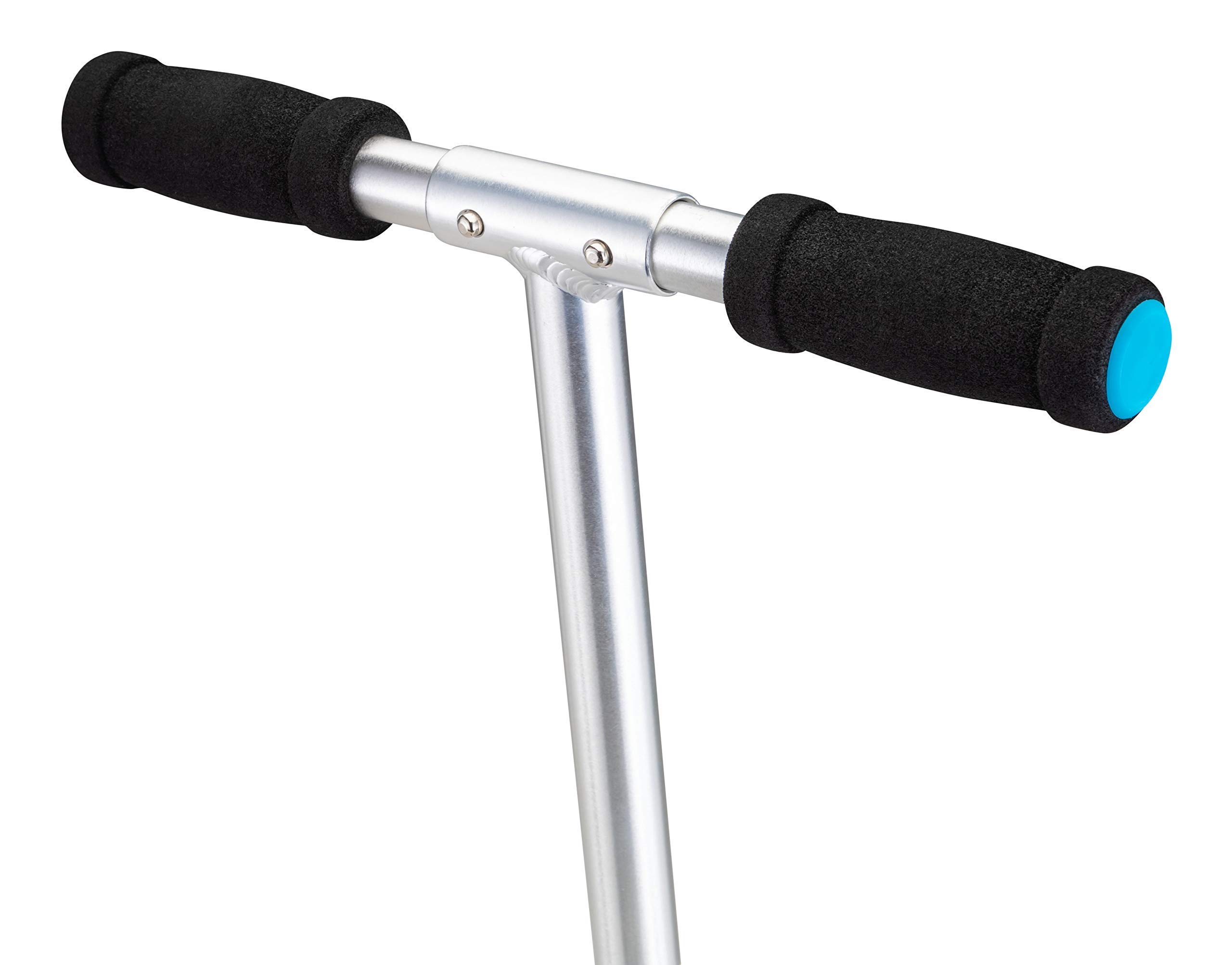 Mongoose Trace Kick Scooter for Youth Adult Boys and Girls, Quick-Release, Lightweight & Easy Folding Scooter, Bike Style Grips, Supports 176 lb Up to 220 lbs