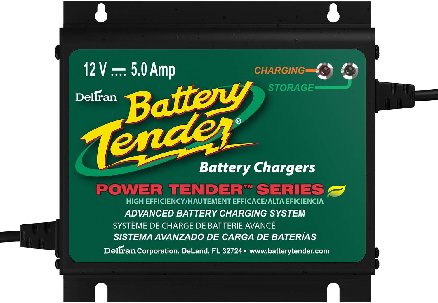 Battery Tender 02201571 Waterproof 12 Volt Power Tender Plus Battery