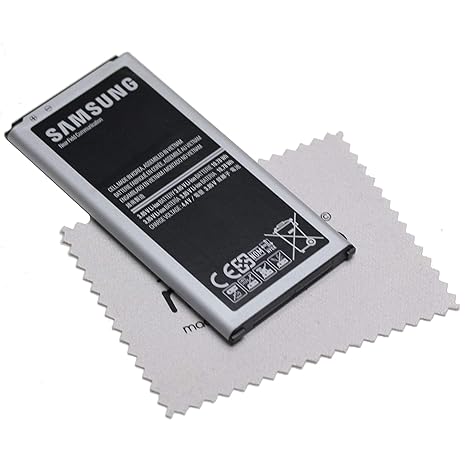 Akku für Samsung Original für Samsung Galaxy S5 Neo Li-Ion EB-BG900 2.800mAh Li-Ion mit mungoo Displayputztuch