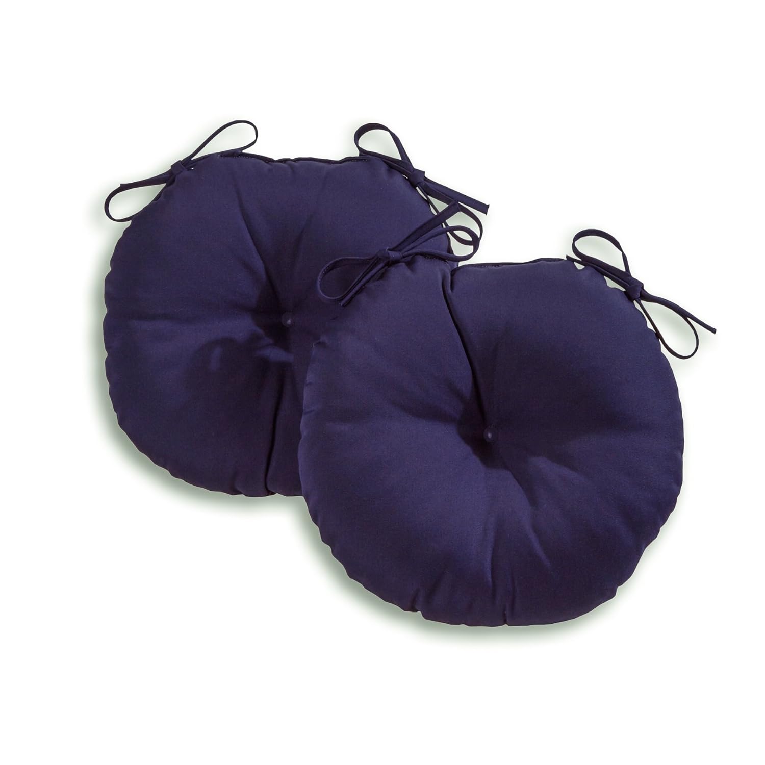 Best blue,teal, and navy dining chair cushions with ties