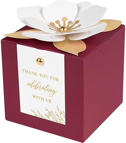 100 PCS 15th Birthday Box 4.5 X 3.5Inch Pillow Gift Boxes - View #8