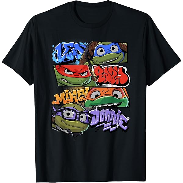 T-shirt Uomo TMNT Ufficiale &ndash; The Shredder, Nera, Cotone, Taglie S-XXL