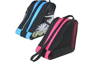Gooyule Ice Skate Bag - Large Capacity Skating Bag Fits Quad, Inline and Most Roller Skates