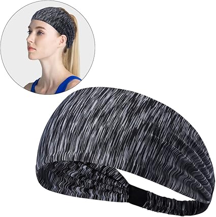Amazon Com Hisight Sweatbands Sports Headbands Fashion Elastic