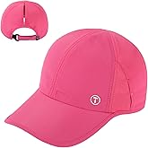TOP-EX Cooling UV 50 High Ponytail Baseball Cap for Women - Most Women Start with S/M - Breathable for Running Golf Sports