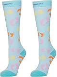 CompressionZ Compression Socks (Fun Patterns 20-30mmHg) Men & Women Running Casual Socks by