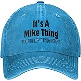 Nocesaq It's A Mike Thing You Wouldn't Understand Denim Hat Baseball Cap