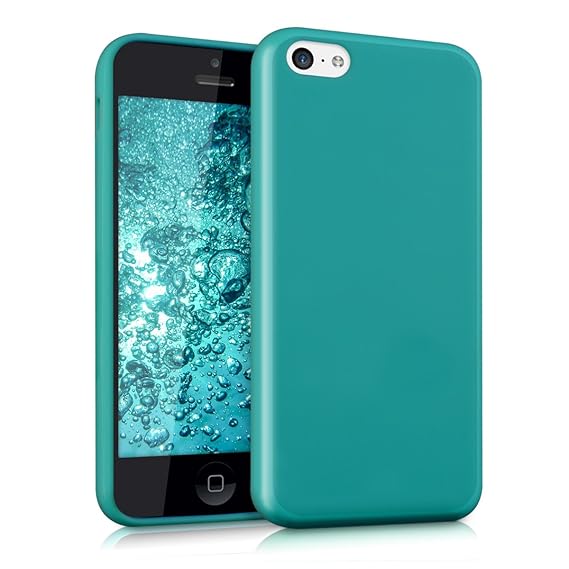 kwmobile Apple iPhone 5C Hülle - Handyhülle für Apple iPhone 5C - Handy Case in Petrol matt