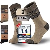 Juclise Alpaca Wool Winter Heavyweight Crew Socks Warm Thick Thermal Hiking Boot Work Cushioned Cozy Moisture Wicking