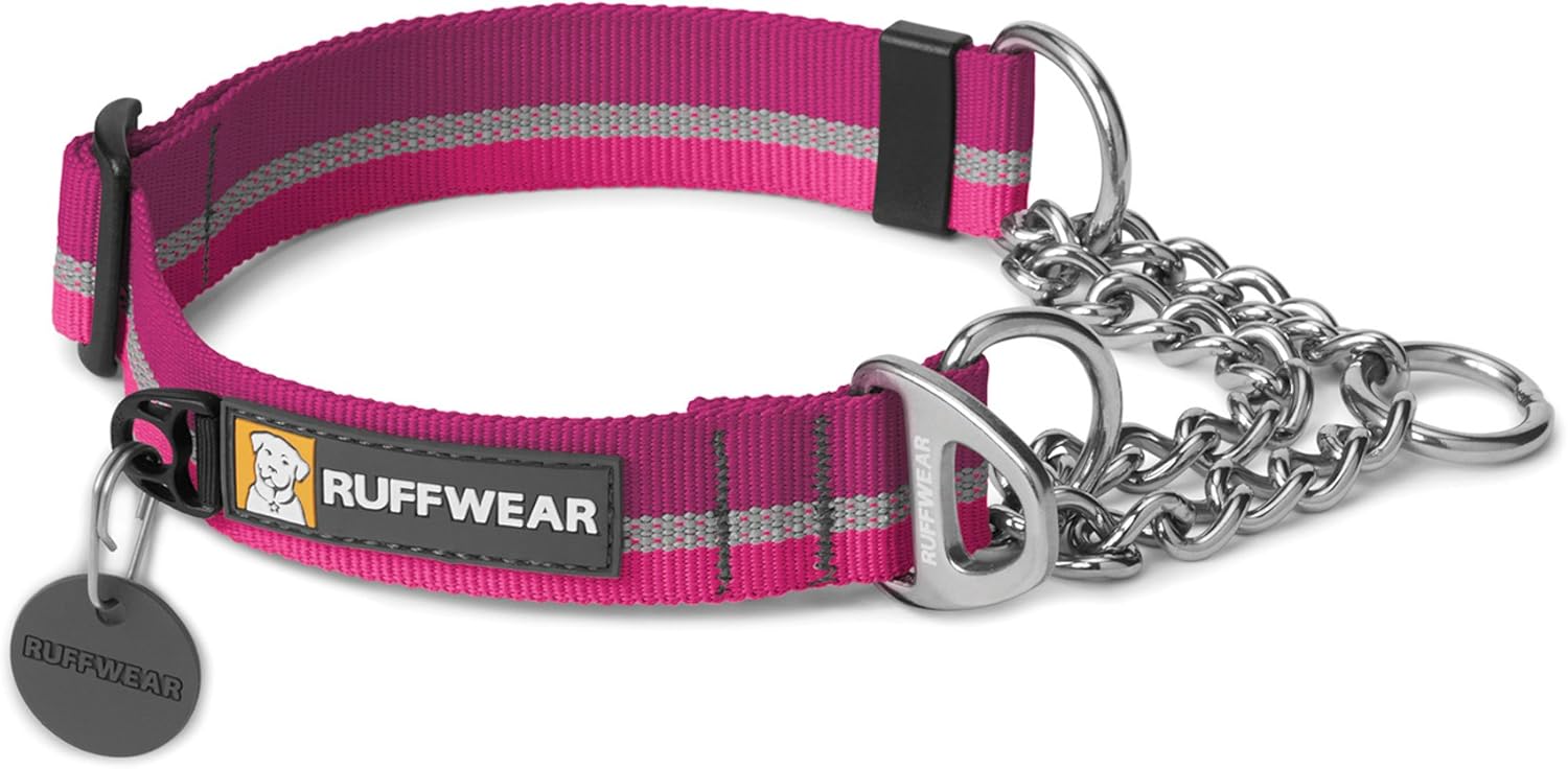 RUFFWEAR Chain Reaction Dog Collar, Martingale Walking