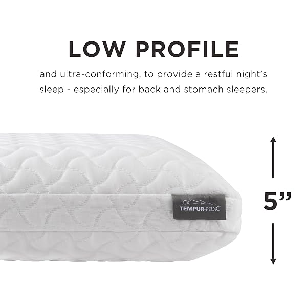 TEMPUR-PEDIC TEMPUR-CLOUD PILLOW FOR SLEEPING, STANDARD, WHITE