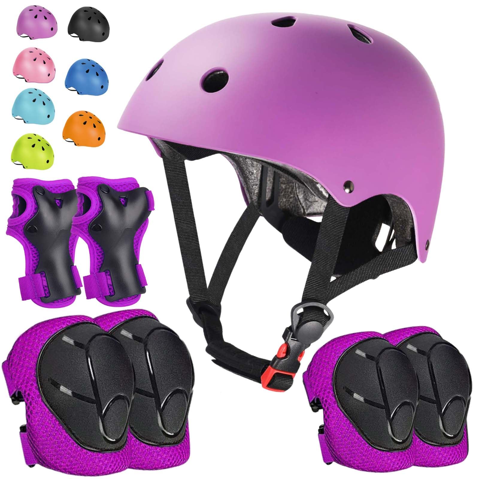 Photo 1 of ***(MISSING PADS/ NOT A COMPLETE SET)***Kids Bike Helmet Set Adjustable Helmet for Ages 2-15 Kids Toddler Boys Girls Youth, Multi-Sport Bicycle Skateboarding Football Rollerskating Scooter Rollerblade Balance Bike Helmets