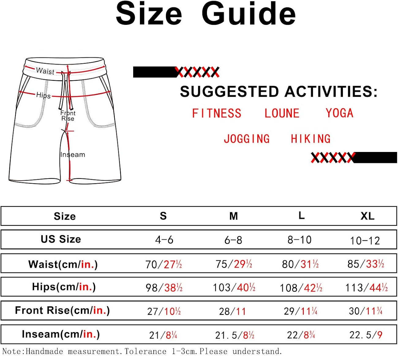 icyzone Athletic Running Yoga Shorts for Women - Women's Workout Active Lounge Bermuda Shorts with Pockets: Clothing