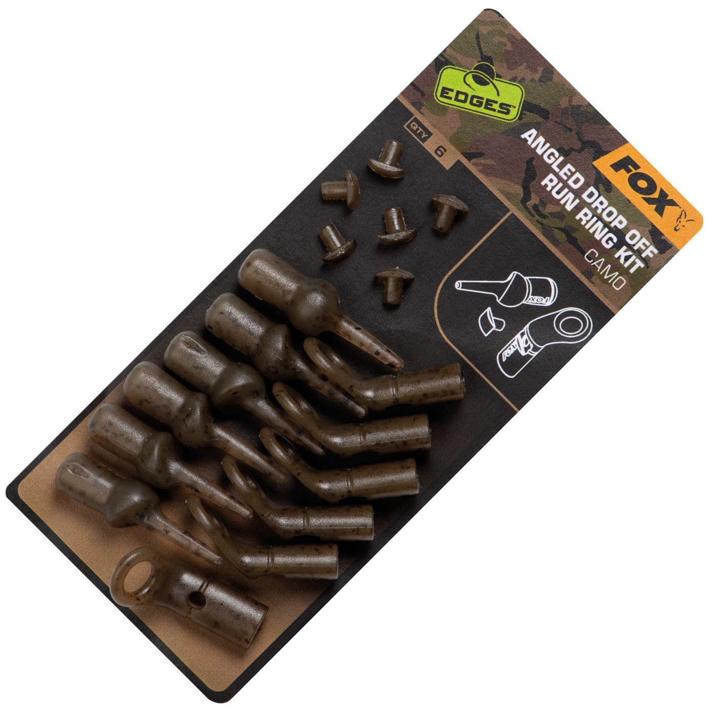 Fox Edges Camo Angled Drop Off Run Ring Kit CAC775