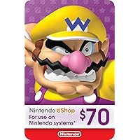 $70 Nintendo eShop Gift Card [Digital Code]