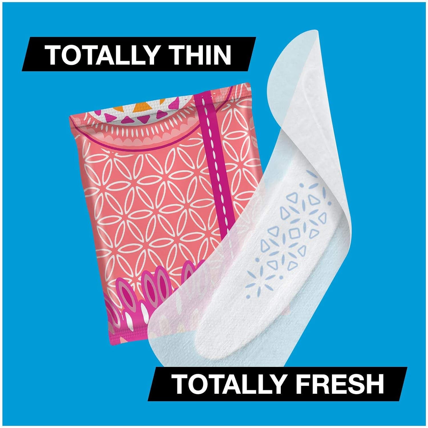 U by Kotex Barely There Liners, Light Absorbency, Regular, Fragrance-Free, 100 Count: Health & Personal Care