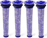 whekeosh Replacement Pre Filters for Dyson V6 V7 V8 DC59 DC58 4 Pack