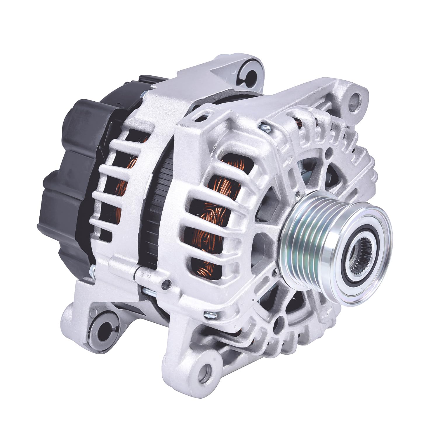 Photo 1 of 37300-2G800 Alternator 150A Compatible with Hyundai Santa Fe Sport/Base 2.0T 2.4L 2.0L 2013-16; for Sonata GLS 2.4L 2014; for Optima EX/LX 2.4L 2.0L 14-15; for Sorento LX 2.4L 12-2014 11606, 11710N
