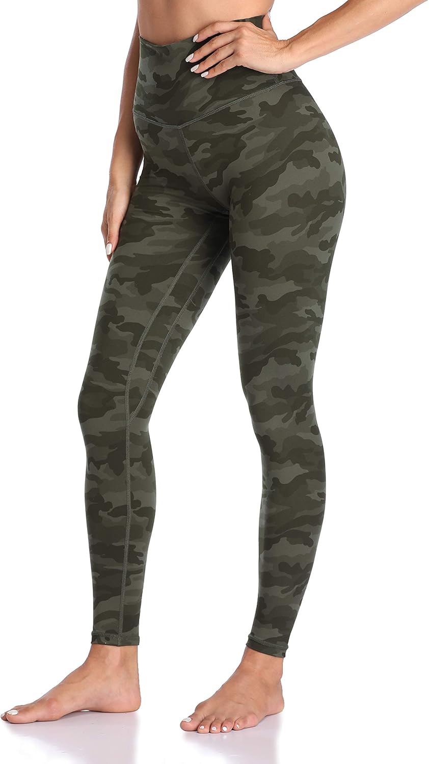 Colorfulkoala Women's High Waisted Pattern Leggings Full-Length Yoga Pants: Clothing