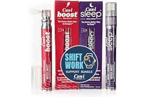 Shift Worker Bundle | Fast-Acting Melatonin Sleep Spray & Jitter-Free Energy Spray | Daytime Sleep Aid & Night Shift Energy S