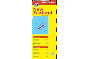 New Zealand Travel Map Fourth Edition