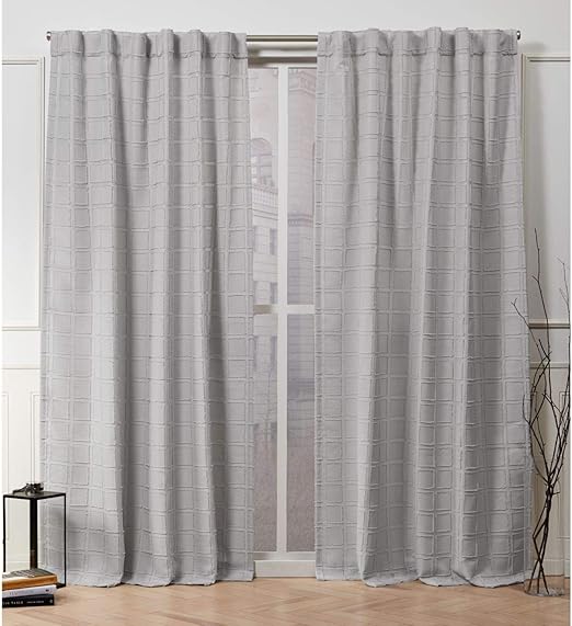 Amazon Com Nicole Miller Helix Hidden Tab Top Curtain Panel Dove