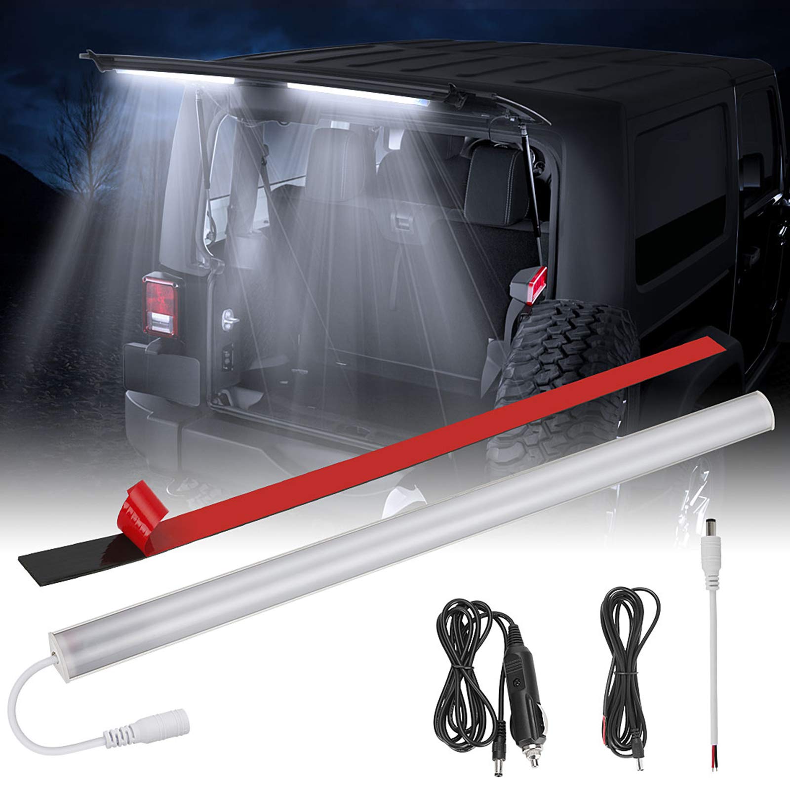 Buy Led Rear Glass Lift Gate Dome Light Bar for Wrangler 20072020 JK