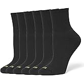 HUE Women's Mini Crew Socks (6-Pack)