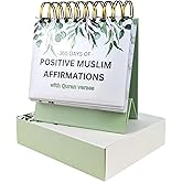 Islamic Positive Affirmations with Quran Verses, Islamic Affirmation Cards with Stand, Muslim Affirmations, Islamic Daily Flip Calendar, Islamic Home &amp; Desk Decor, Ramadan Decor, Ramadan &amp; Eid Gift