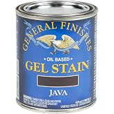 General Finishes Oil Base Gel Stain, 1 Pint, Java