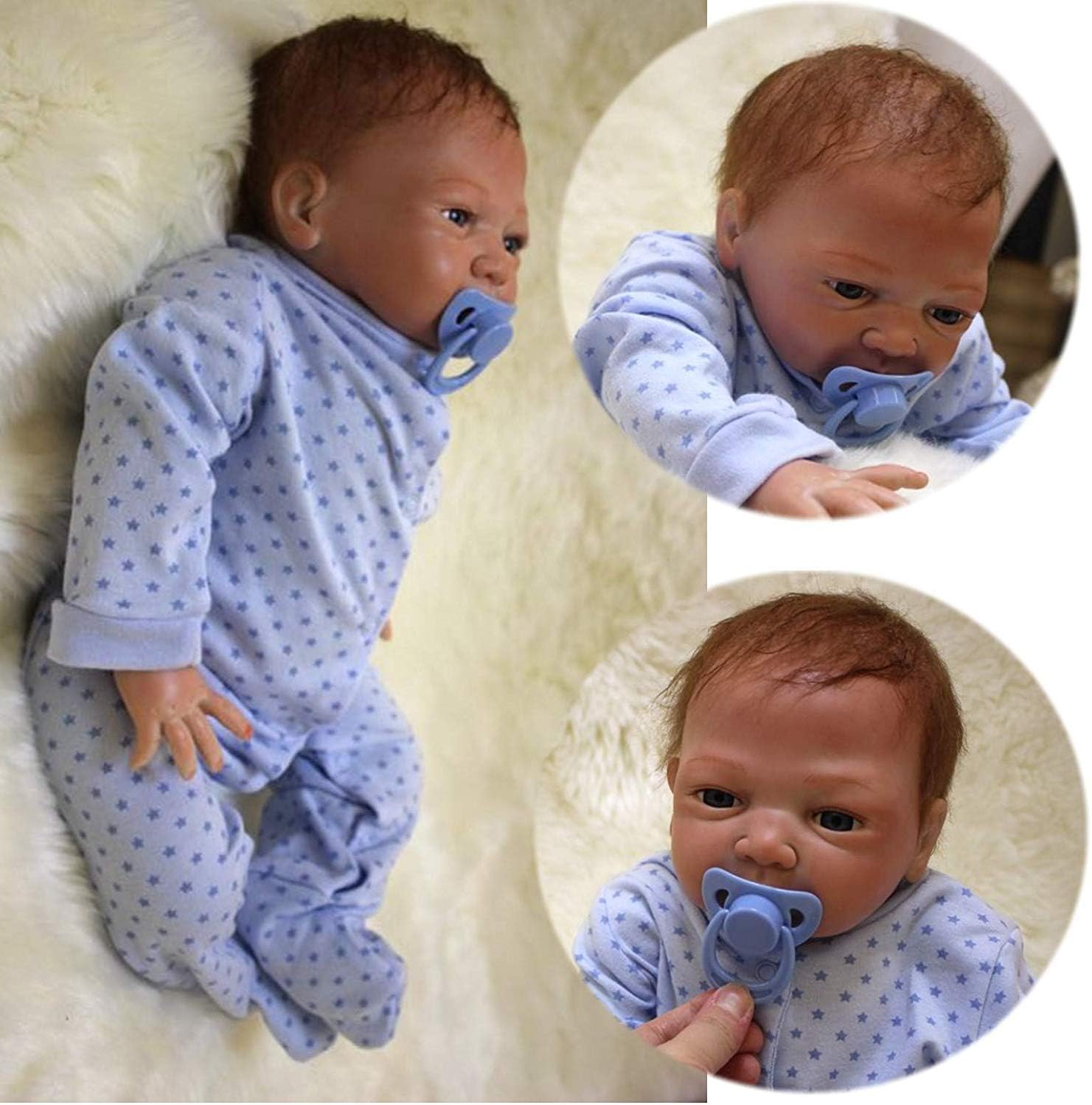 bebe reborn niño de silicona