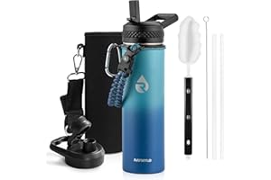 RAYMYLO Insulated Water Bottle 20 oz, Triple Wall Vacuum Stainless Steel (Cold for 48 Hrs), Leak Proof & Non-BPA, Kids Water 