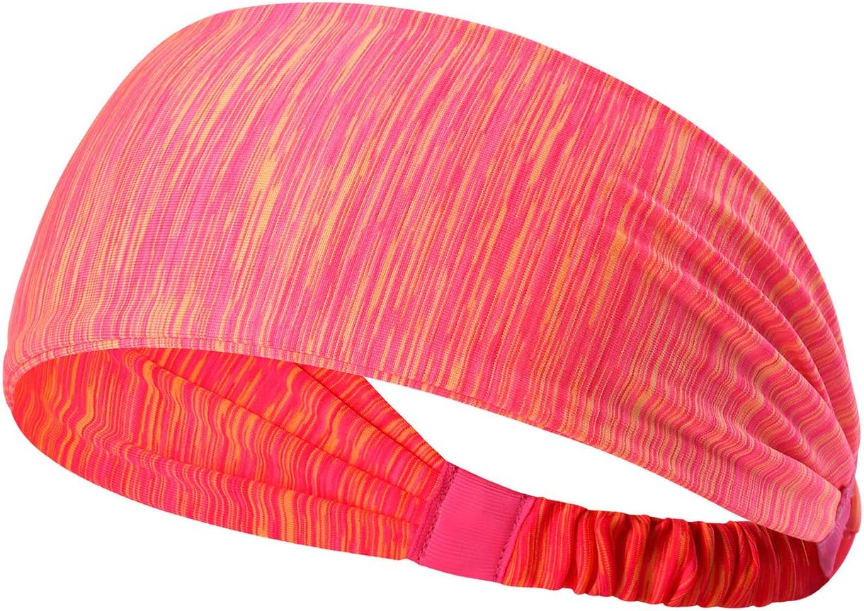 WOOKIT Yoga Sports Bandeau Unisexe Élastique Athlétique Hairband