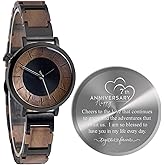 Igiftu 7 Seven Years Anniversary for Women Gifts,Seventh 7th Wedding Anniversary Keepsake for Wife,Wool, Copper Anniversary Marriage Presents for Her