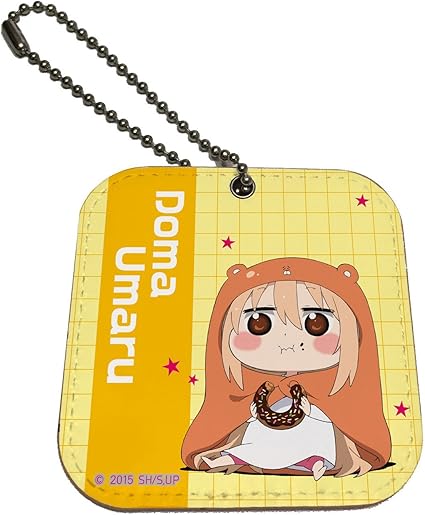 Amazon レザーミラーチャーム 干物妹 うまるちゃん 03 うまるちゃんドーナッツ アニメ 萌えグッズ 通販