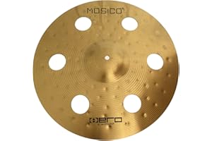 Mosico Cymbal Hammer Point Drum Cymbal Practice Cymbal (16”Stacker)