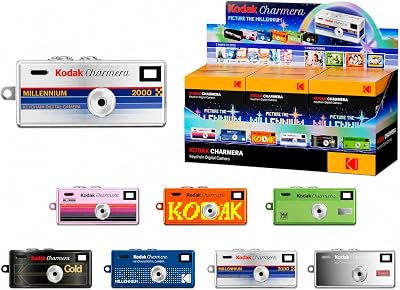 Kodak Charmera Keychain Digital Camera 1.6MP 1440x1080 Micro SD Slot Mic Video