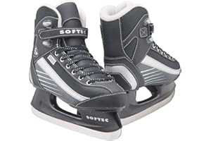 Jackson Ultima Softec Sport Ice Skates Men & Kids Skates – Comfortable Recreational Hockey Skates for Ice Skating, Medium Wid