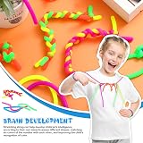 D.A.Y. Republic 6 Pcs Elastic Fidget Noodles 25cm Stretchy Stress Relief Toy view 6