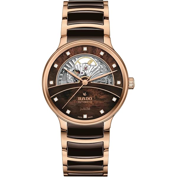 Amazon.com: Rado - Centrix Automatic Diamonds - R30020742 - Women