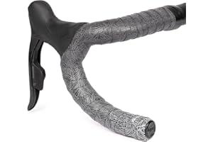 GUEE Attitude Fade Road Bike Handlebar Tape with Shock-Absorbing EVA Foam & Eco-Friendly TPU, Anti-Slip Cycling Bar Tape for Enhanced Grip and a Comfortable Ride (2 Rolls) (Fading Grey)